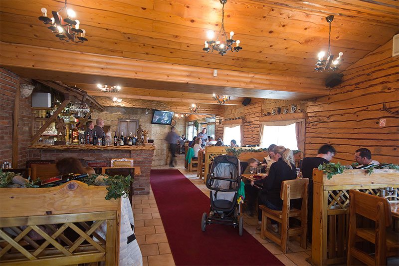 Interijer restorana Kod Dede